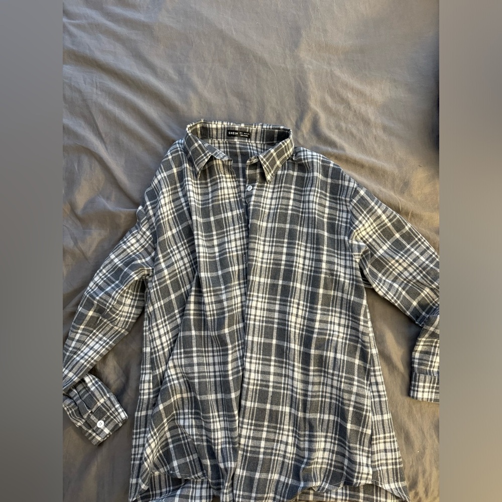 Shein flannel size small